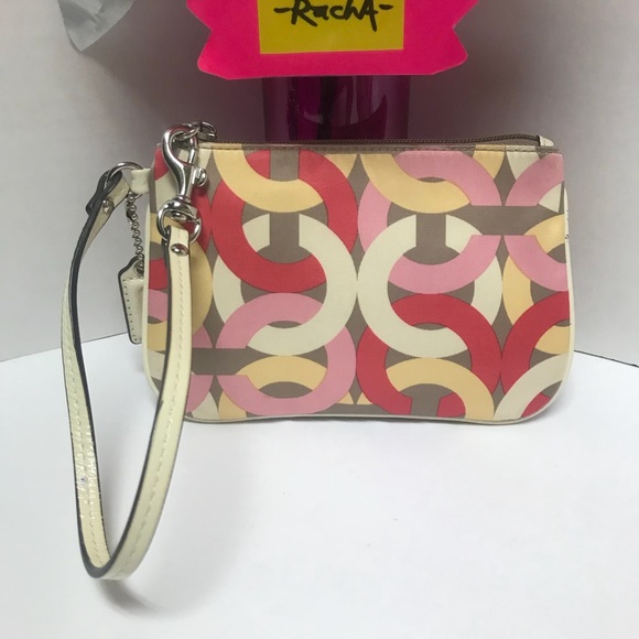 COACH KRISTIN 22744 Satchel HandBag Purse+Wristlet - Picture 10 of 12